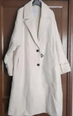 JEANASIS チェスターコート オフホワイト