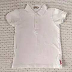 ミキハウス ポロシャツ ホワイト サイズ120