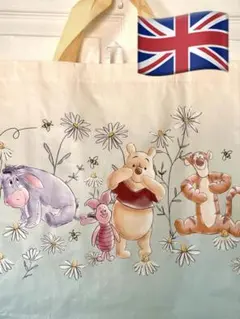 【日本未発売】イギリス Tescoくまのプーさん エコバッグ 新品
