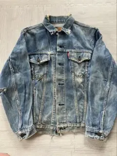 リーバイス　デニムジャケット 70505 サイズ38 ボロ　80年代　内タグなし