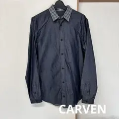 CARVEN 襟切替デニムシャツ