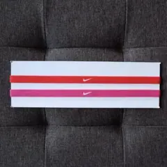 nike ヘアバンド レッド×ピンク 二本セット！