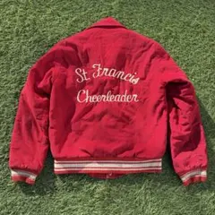 70s- KAYE BROS スタジャン　ロンスタ　チェーンステッチ 70s KAYE BROS. チェーンステッチ スタジャン アワードジャケット