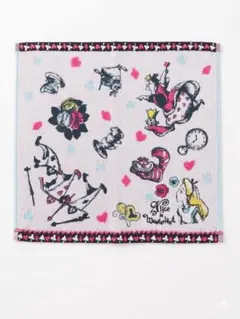 【新品】アリス タオルハンカチ 25×25 綿100% ディズニー 限定