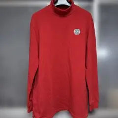 【美品】アンパスィ　秋冬　長袖　モックネックシャツ（L）