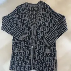 FENDI ズッカ柄　総柄　カーディガン