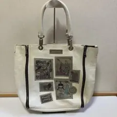 ♡即日発送可♡BARBARA RIHLS バーバラリール ホワイトトートバッグ