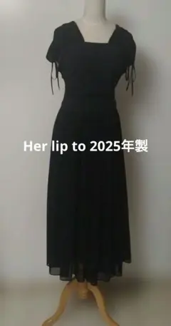 新品タグ付Her lip to 2025年製nuage airy Dress
