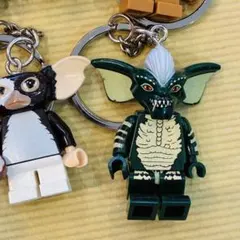 新品レア　ミニフィギュアキーホルダー　グレムリンGremlins キーリングのサムネイル