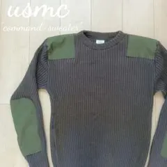 【USA-vintage】usmc command-sweater knit美品