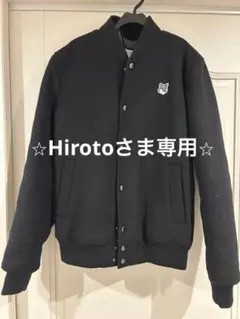 MAISON KITSUNÉ ブラック ブルゾンXS JM02222WM0020 2025年最新】MAISON KITSUNE メンズ ジャンパー・ブルゾンの人気