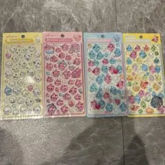 ぴ*こ様 ボンボンドロップシール　しずくちゃん　正規品　4点セット