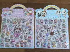 キャラクターぷっくボンボンドロップ立体ぷくぷくシール3Dシール