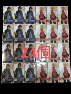 NARUTO BORUTO忍界造形列伝 ナルト/サスケ/ボルト 3種24個セット