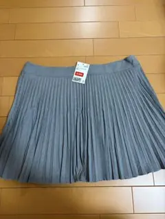 H &Mプリーツスカート　グレー