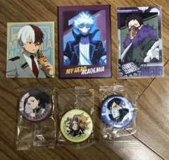 ヒロアカ ビッくらポン 缶バッジ カード その他セット