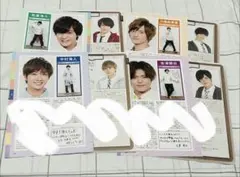 切抜き　松倉海斗　川島如恵留　中村海人　吉澤閑也　松田元太　プロフィール　8枚