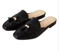 ローファーバブーシュサンダル 22.5cm