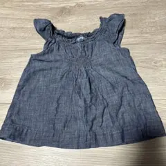 babyGap ノースリーブタンクトップ 100cm ダークブルー