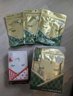 京都 Lululun シートマスク 宇治茶葉、プレミアム まとめ売り