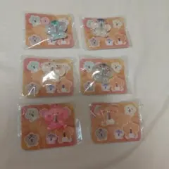 ラウンドワン ぷっくり 立体 シール ハムスター