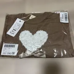 ハートモチーフ 長袖カットソー 150