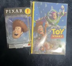 Happyくじ PIXAR ピクサー F賞 フェイスマグネット ウッディ
