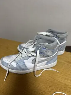 Nike Air Jordan 1 ホワイト/ブルー ハイカット