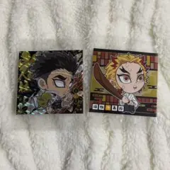 鬼滅の刃　ウエハースシール　4-10 千寿郎 4-21 悲鳴嶼行冥