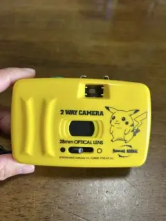 【平成レトロ・希少】ポケモン ピカチュウ 2WAY フィルムカメラ 当時物のサムネイル