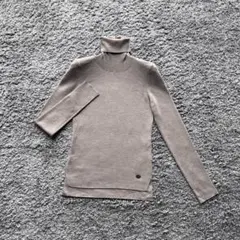FOXEY 38 グレージュ グレースウール タートルニット