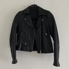STUDIOUSレザージャケット ライダース ブラック 0サイズ