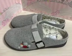 しまむら SEASON REASON リトルミー シューズ グレー系 M 難ありのサムネイル