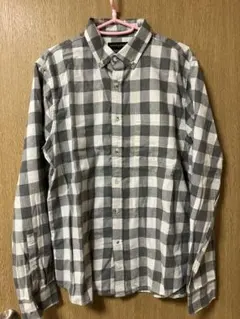 BANANA REPUBLIC チェック　長袖シャツ
