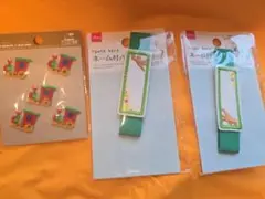 ⭐列車ワッペン１セット⭐ ⭐恐竜ネームバンド2セット⭐