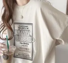 Java 綿100％前後2wayステッチツアーロゴ刺繍半袖Tのサムネイル