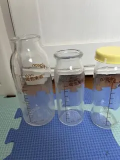 ピジョン ガラス哺乳瓶 3本セット