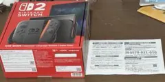 Switch2 新品未開封　レシート&保証書付き