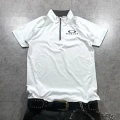 00s【OAKLEY】tech Polo tee/Y2K/swag cyber◎のサムネイル