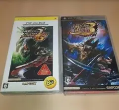 PSPソフト❣️モンスターハンター2Gと 3rdセット