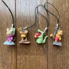 ガンバの冒険　フィギュアストラップ　4点セット