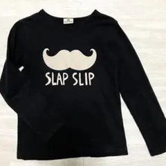 SLAP SLIP 長袖カットソー ブラック 120cm