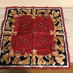 ブラウンベアーズ　ハンカチ