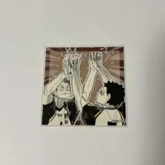 ハイキュー　スクエアステッカー　梟谷