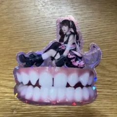 【チバゆな】美品レア‼️最終値下げ‼️生誕グッズ ホログラムステッカー 歯