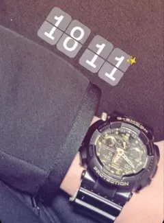 CASIO G-SHOCK GA-710 箱付 替えベルト付 アナデジ ブラック - メルカリ