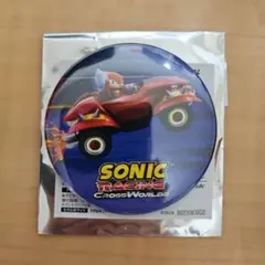 ソニックレーシング クロスワールド 缶バッジ ナックルズ