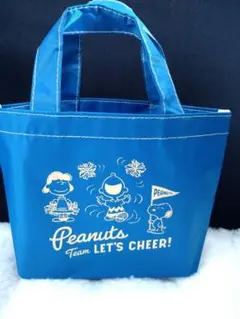 Peanuts お弁当袋 ランチバッグ 青
