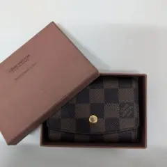 キ*ん様 LOUIS VUITTON ダミエ 三つ折り財布 - メルカリ