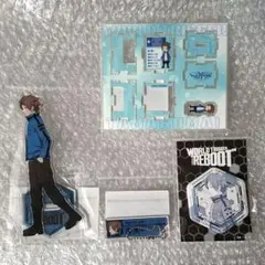 ワールドトリガー REBOOT展 迅悠一 缶バッジ キーチェーン アクスタ